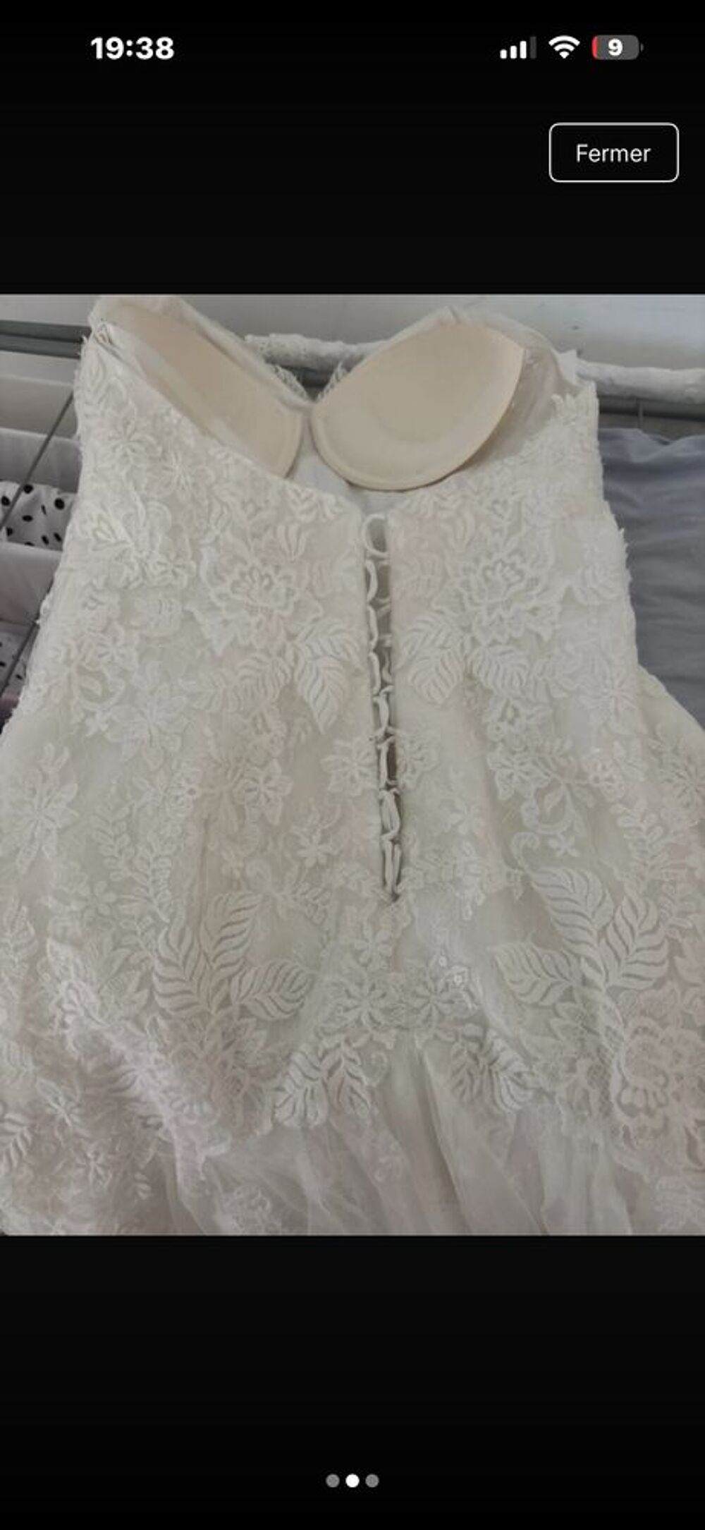 robe de mari&eacute;e avec accessoires Vêtements