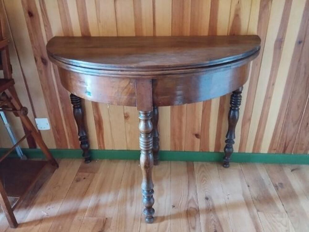 Table demi-lune en bois Meubles