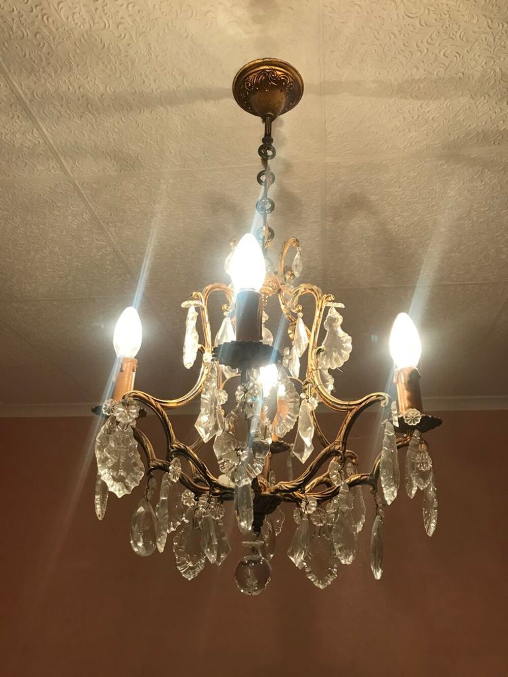 Lustre en bronze Décoration