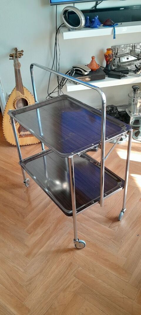 Desserte pliante gerlinol vintage ann�e 1960/70 95 Marseille 15 (13)