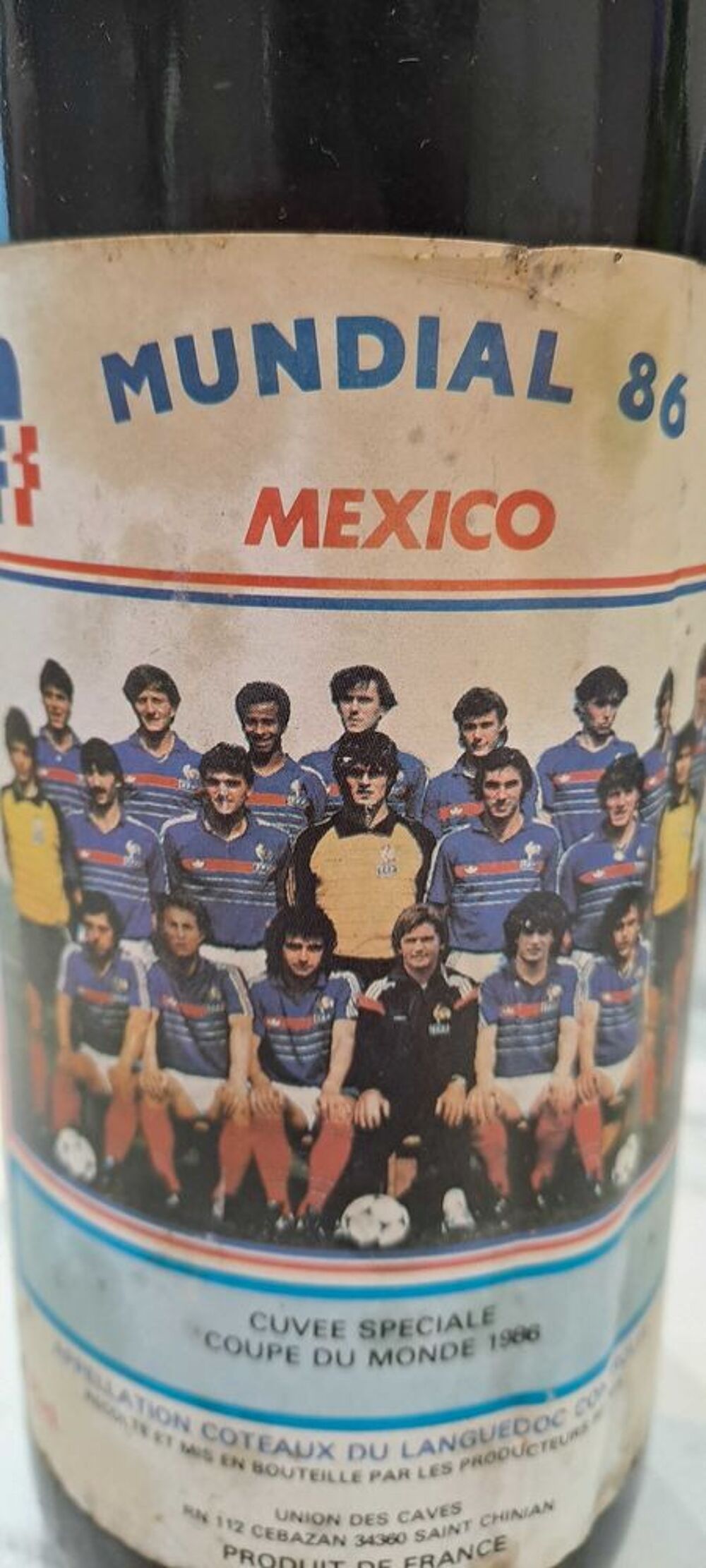 bouteille collection mexico mondial 