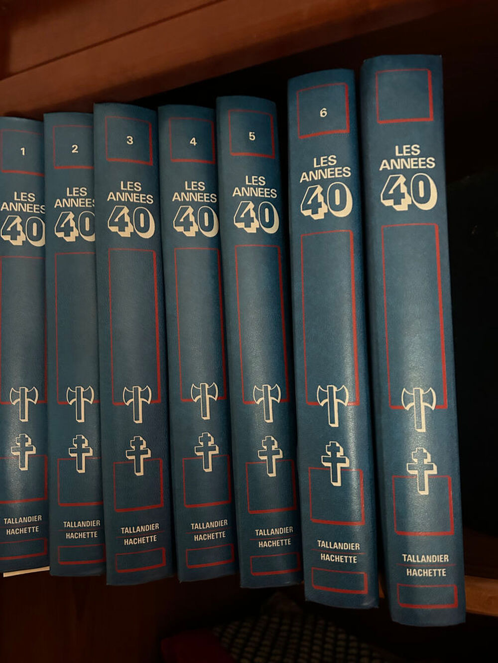 Revues histoire &quot;Les ann&eacute;es 40&quot; collection compl&egrave;te 112 num&eacute; Livres et BD