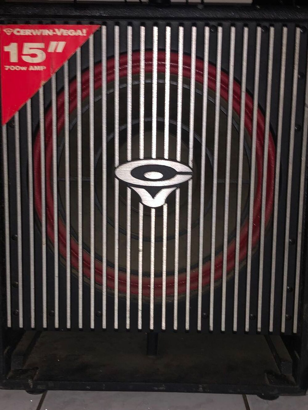 d'une paire de Subwoofer Cerwing-Vega CVA-115 Audio et hifi