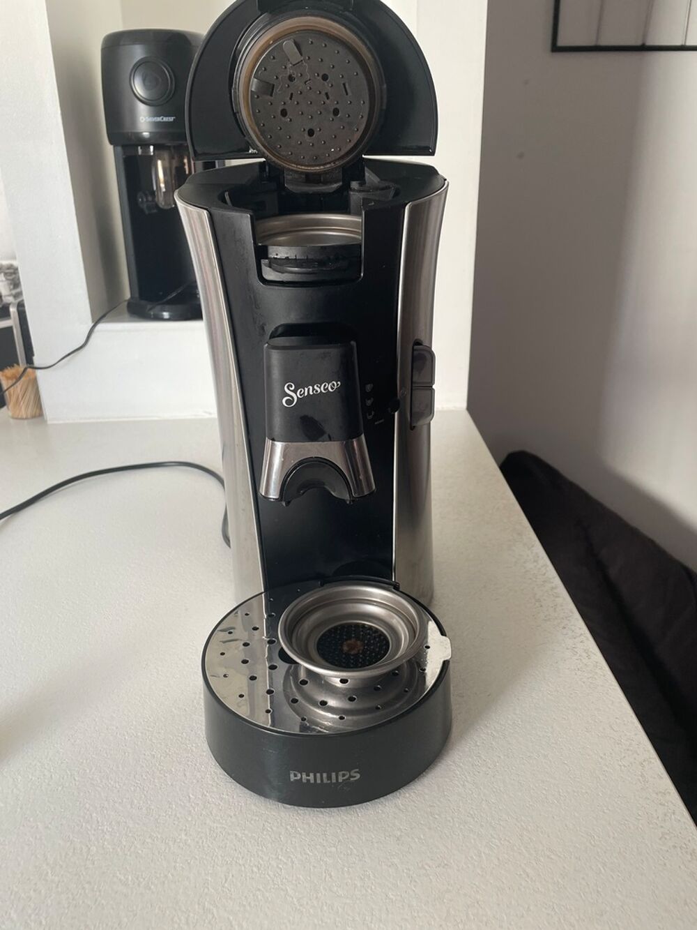 Machine+&agrave;+caf&eacute;+Philips+Senseo+noire Electroménager