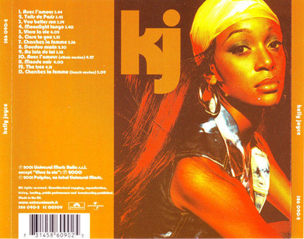 cd Kelly Joyce (etat neuf) CD et vinyles