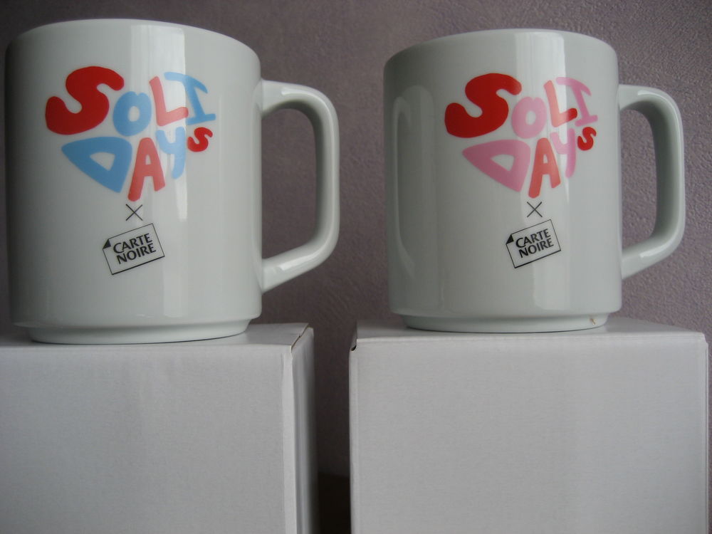 Lot de 2 tasses Solicoeur Carte Noire, neuf Cuisine