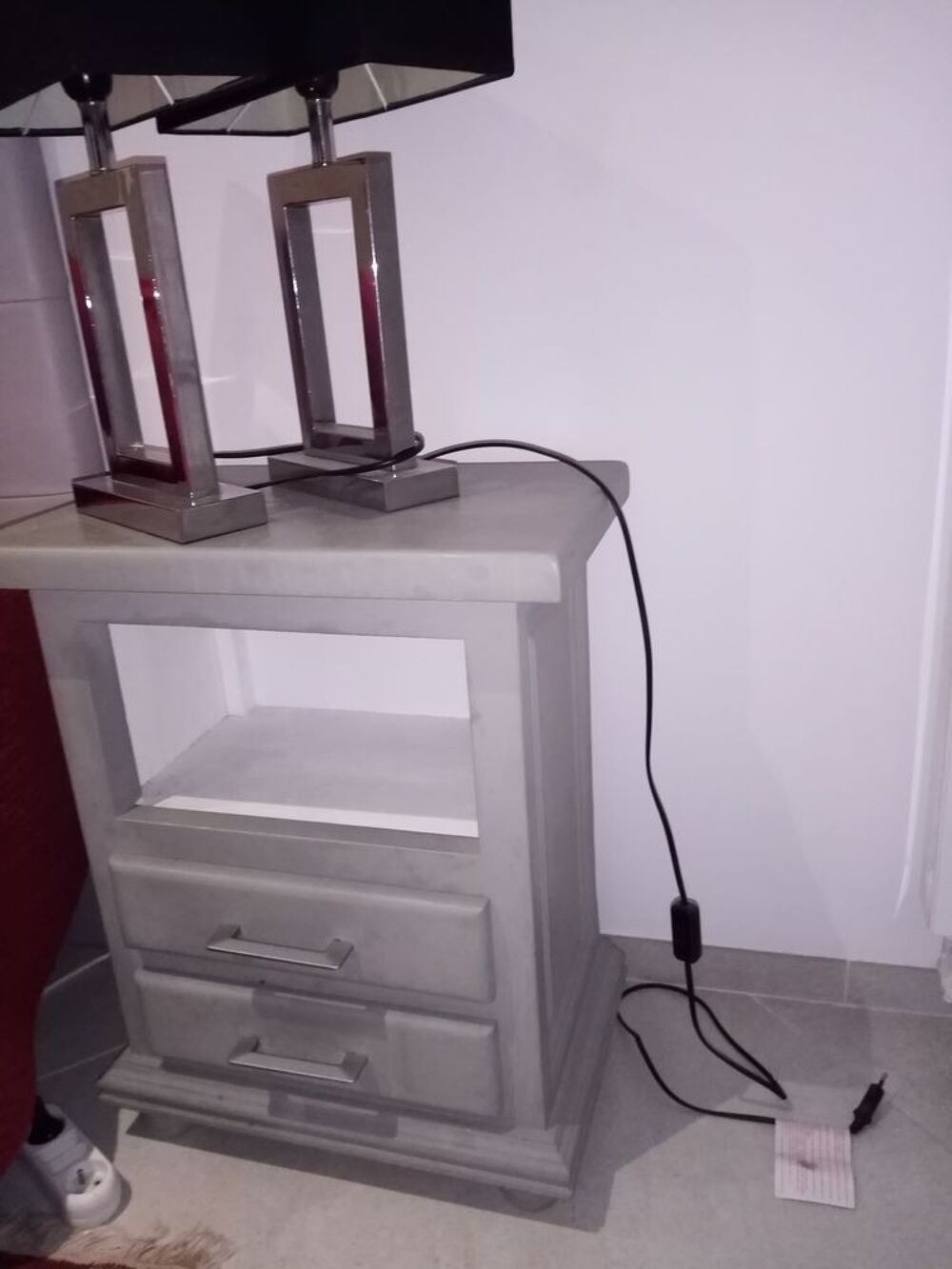 Buffet 4 portes 4 tiroirs + 2 Chevets Meubles