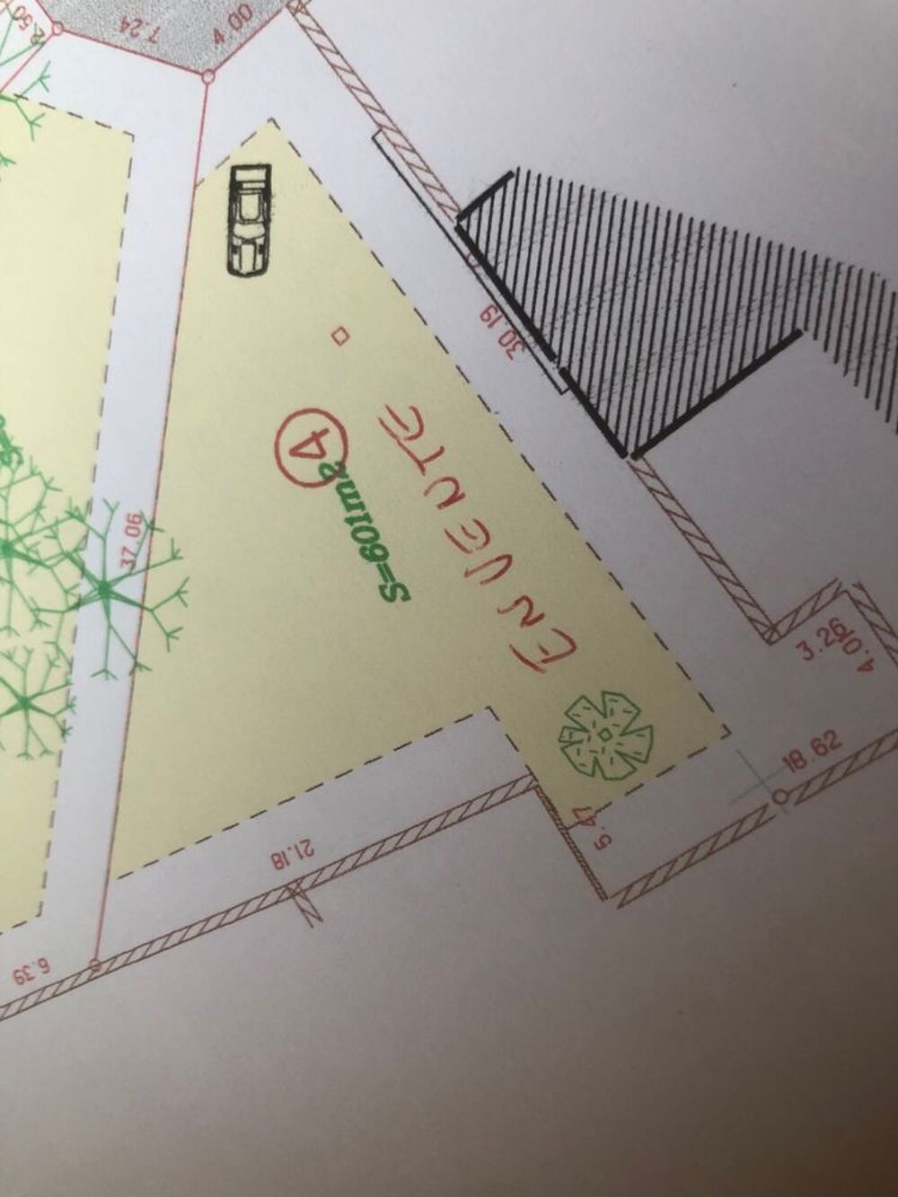 Vente Terrain d'un terrain constructible Congénies