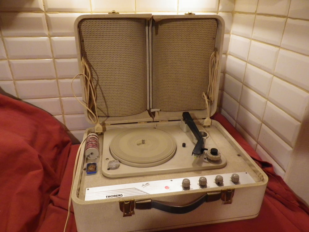 Electrophone THORENS duetto valise Audio et hifi