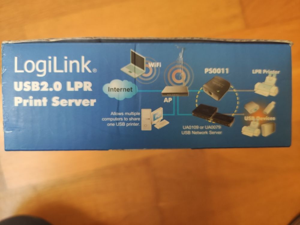 serveur d'impression Logilink USB2.0 Matériel informatique
