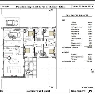  Maison � vendre 5 pi�ces 143 m�