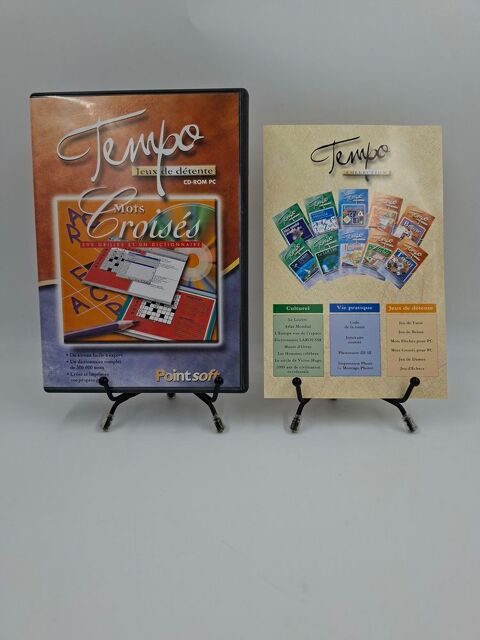 Jeu PC Mots Crois�s pour PC ? Tempo Jeux de D�tente en boite 3 Vulbens (74)