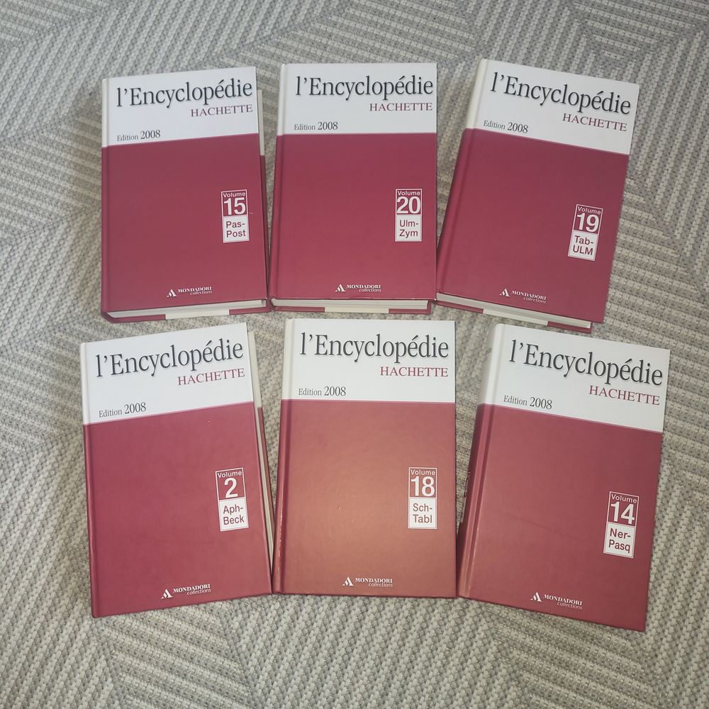 Encyclop&eacute;die HACHETTE - Mondadori ? &Eacute;dition 2008 ? Complet 