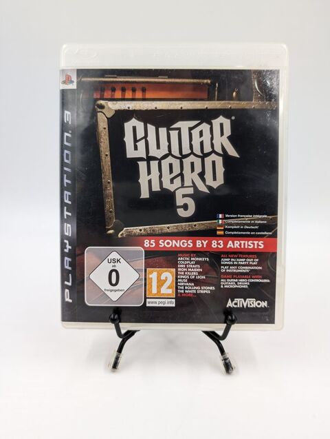 Jeu Playstation 3 Guitar Hero 5 en boite, sans notices 4 Vulbens (74)