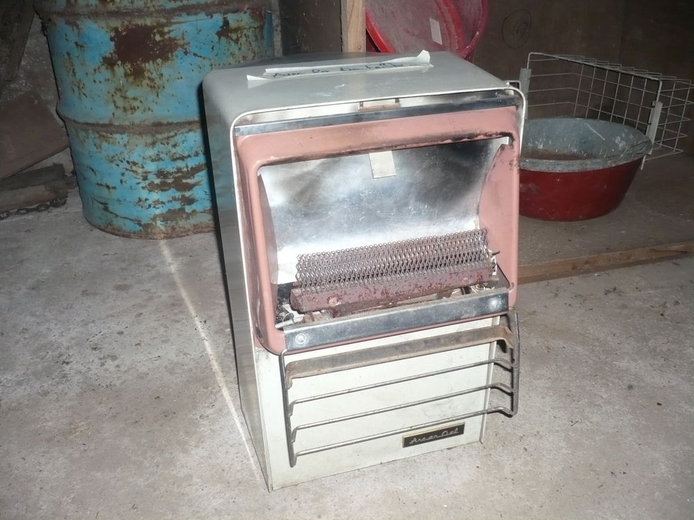 Fourneau avec bouteille. Bricolage
