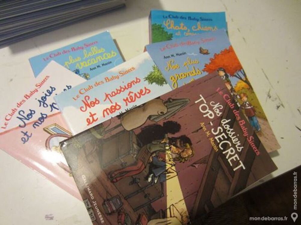 Le Club des Baby-Sitters Editions Gallimard Livres et BD
