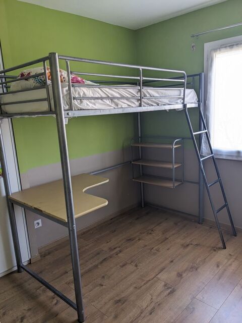 DONNE lit hauteur 90x200 avec bureau et �tag�re ? d�j� d�mon 0 Saint-Jeure-d'Ay (07)