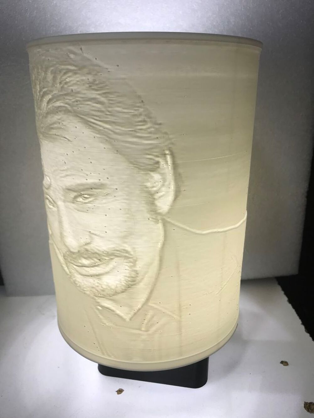 Lampe chanteur Johnny HALLIDAY led en 220v Dcoration