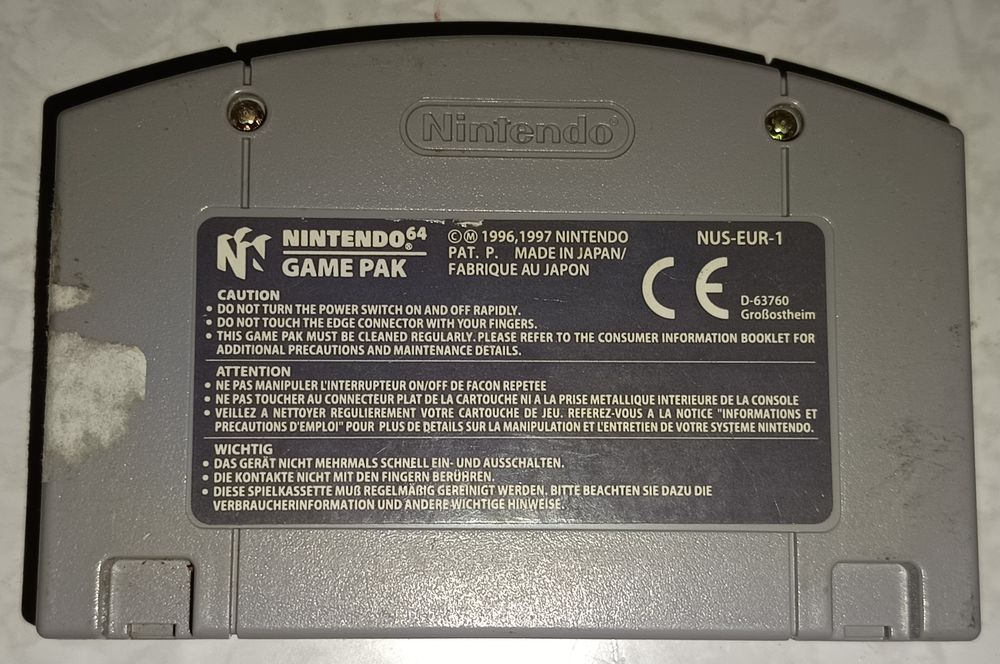Pok&eacute;mon Stadium - Nintendo 64 N64 - Cartouche Seule - PAL EU Consoles et jeux vidéos