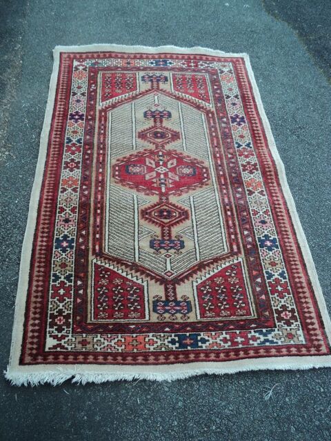Antique Caucasian Carpet Tapis Laine Caucase 150 Loches (37)