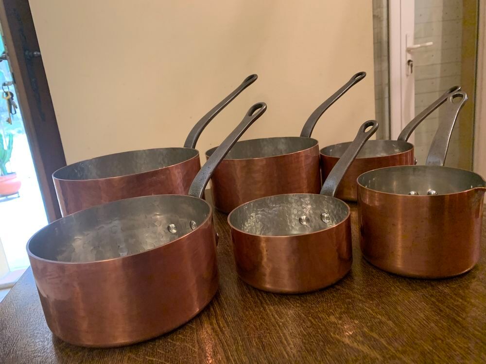 casseroles en cuivre Décoration