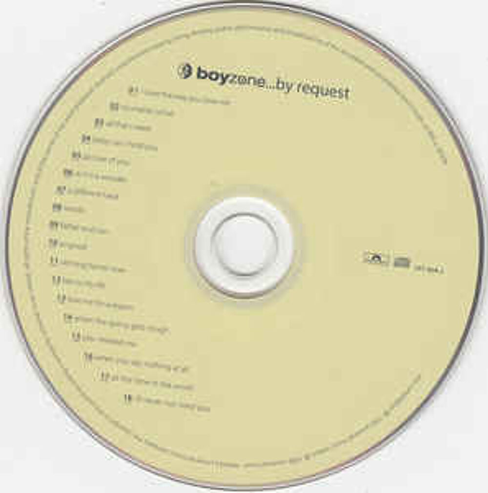 cd Boyzone ?? ...By Request (etat neuf) CD et vinyles