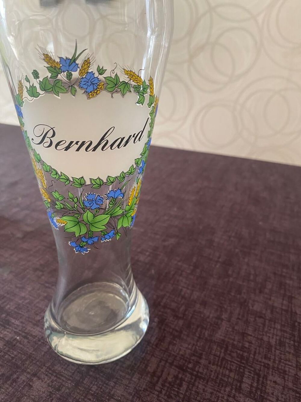 Verre &agrave; bi&egrave;re Bernhard introuvable 