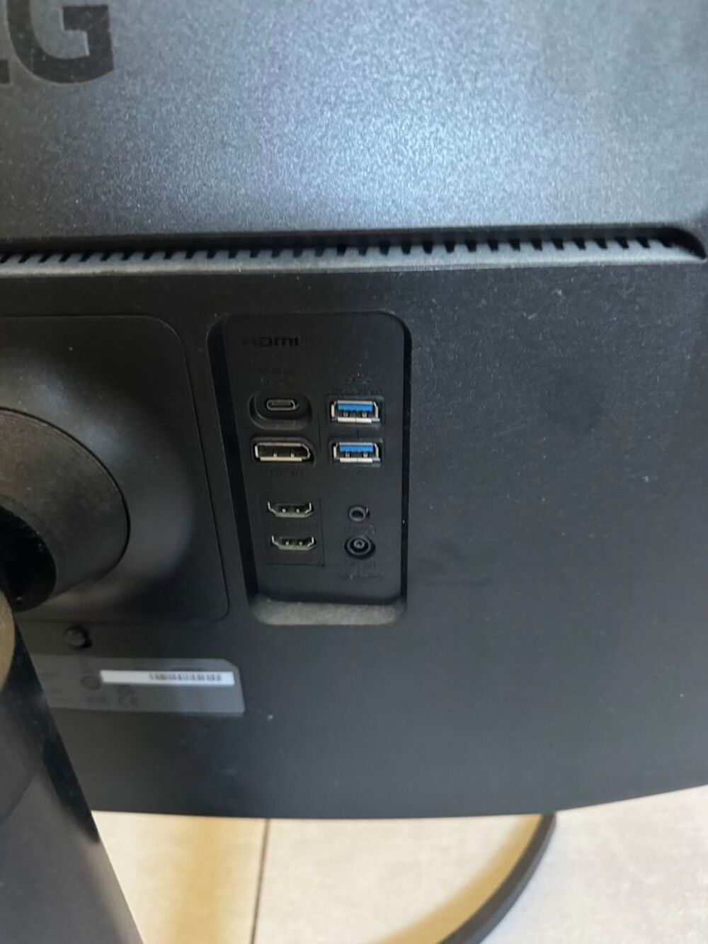 Ecran moniteur incurv&eacute; LG comme neuf Matériel informatique