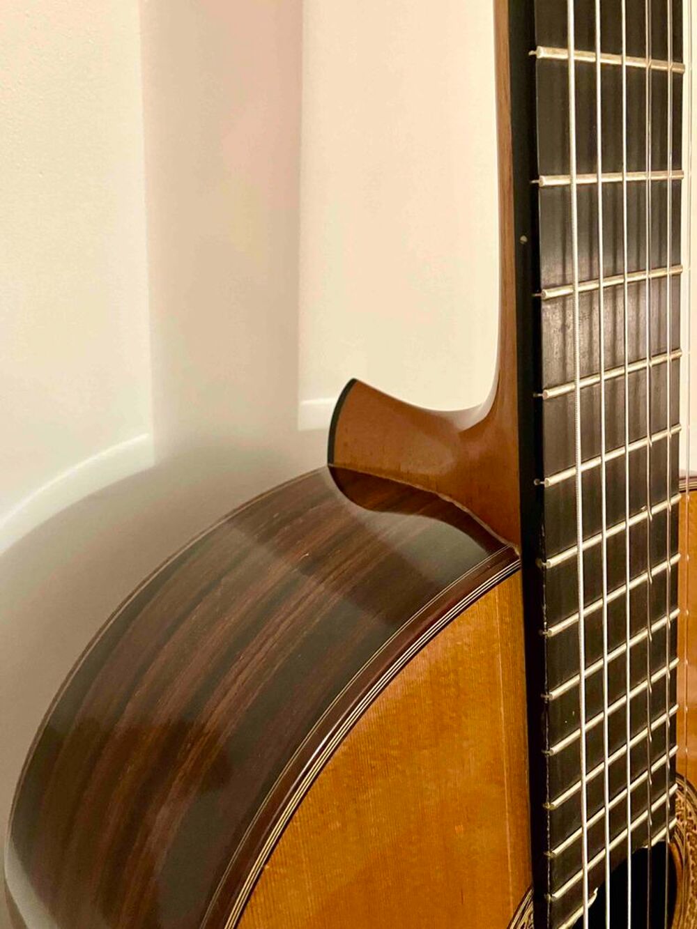 Guitare grand concert luthier Delarue 1999 Instruments de musique