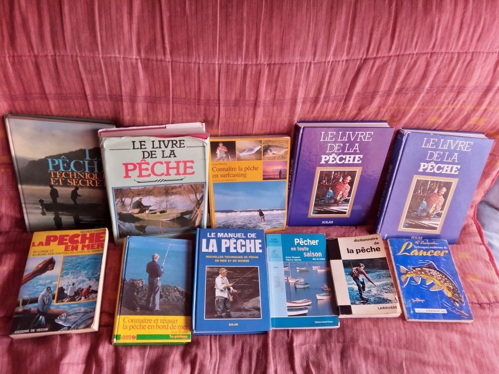 divers livres peche Livres et BD