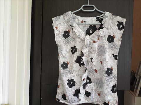 Haut sans manches style bohme; Marque URBAN 5 Troyes (10)