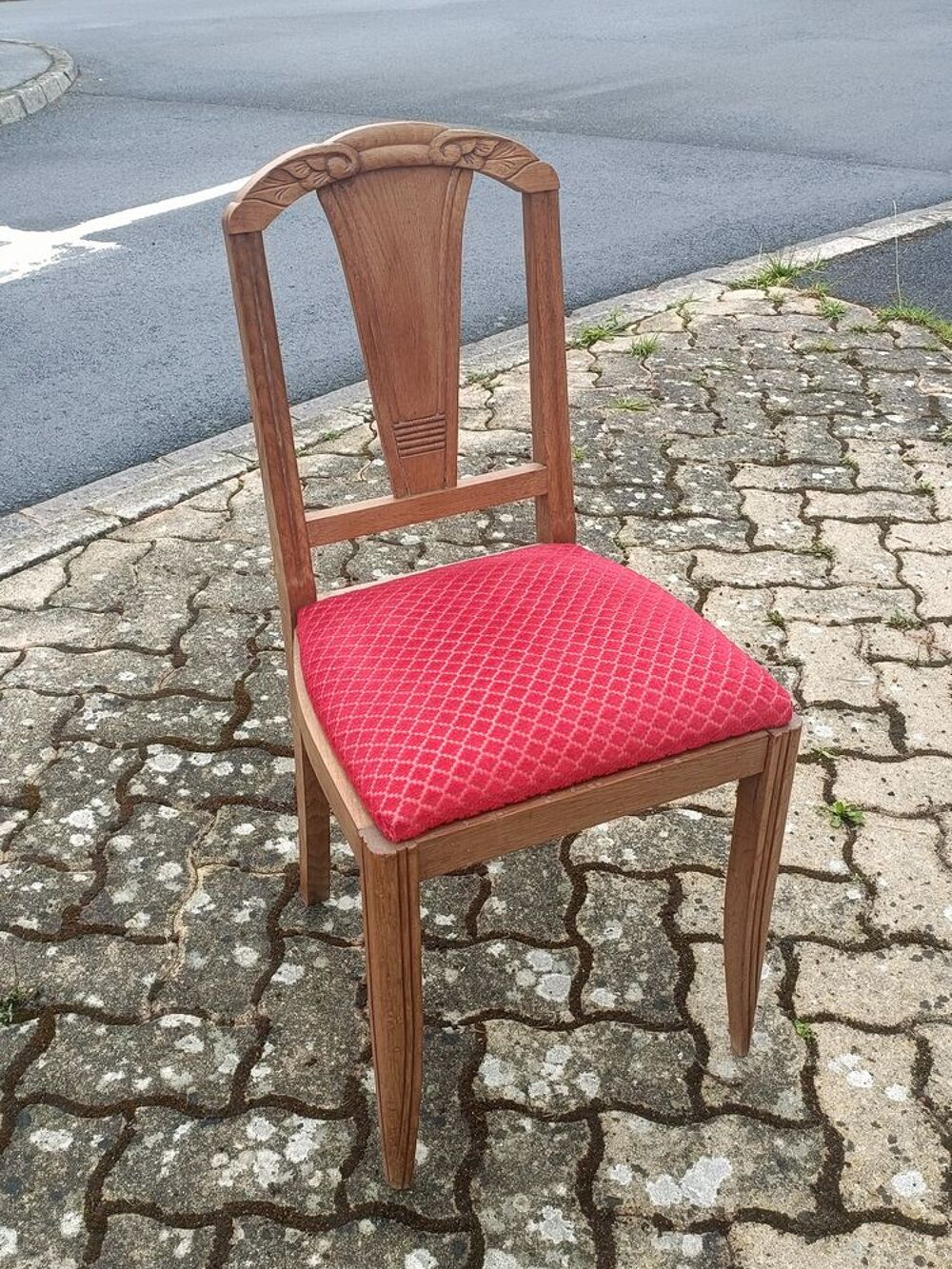 chaises bois tissu Meubles
