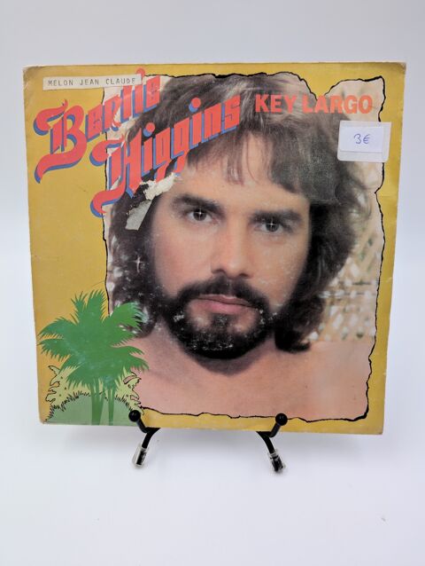 Vinyle 45 tours Bertie Higgins : Key Largo en fourreau  3 Vulbens (74)