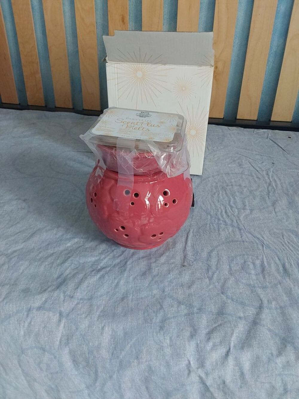 BOUGIE parfum&eacute;e Décoration