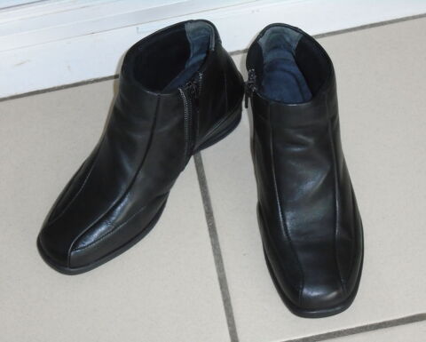 Bottines cuir noir 15 Saint-Martin-de-Seignanx (40)