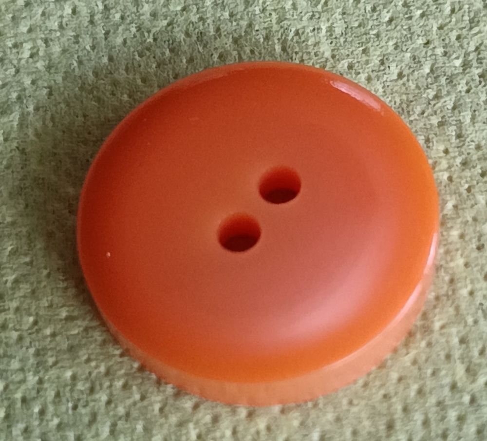 Lot de 6 Boutons ORANGES - Design "Triangle" - N&deg;53 Décoration