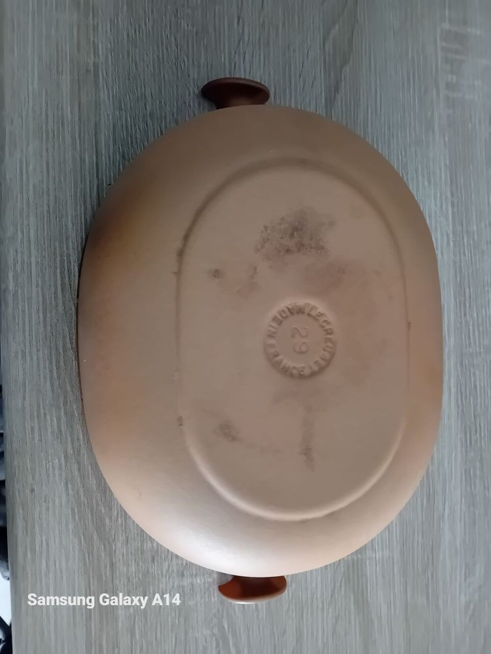 COCOTTE OVALE LE CREUZET 29 CM AVEC COUVERCLE Electroménager