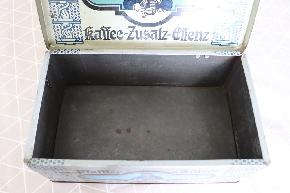 Bo&icirc;te publiciatire, m&eacute;tal, Allemagne ann&eacute;es 40 