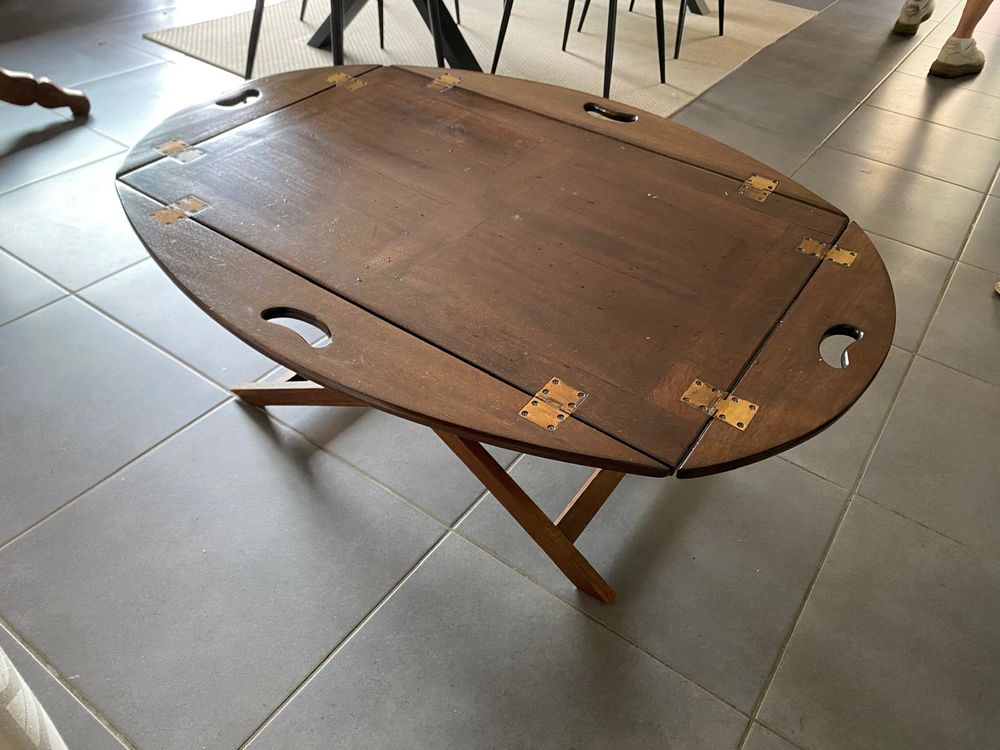 table marine ancienne en tek Meubles