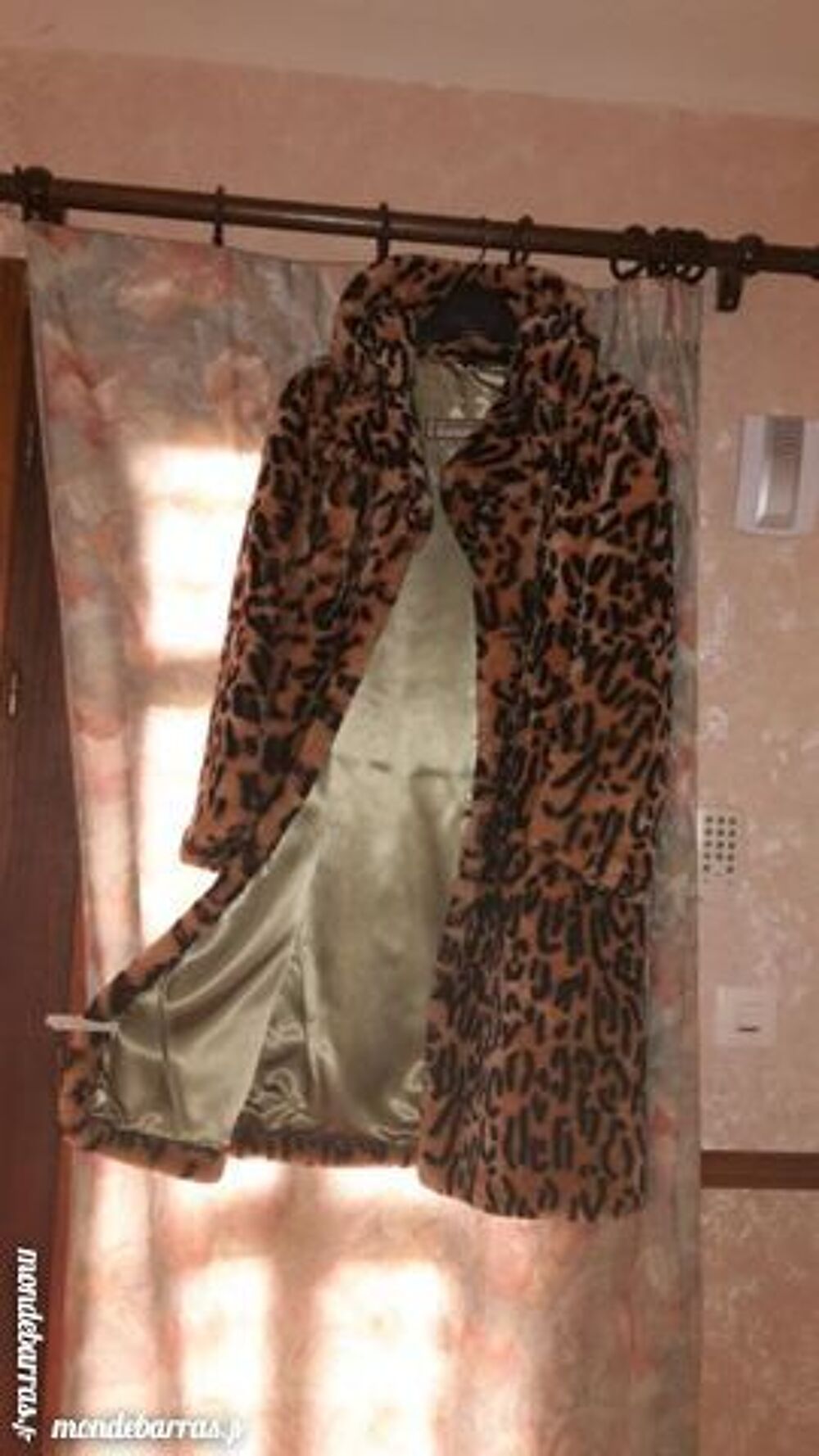 manteau fourrure leopard Vtements