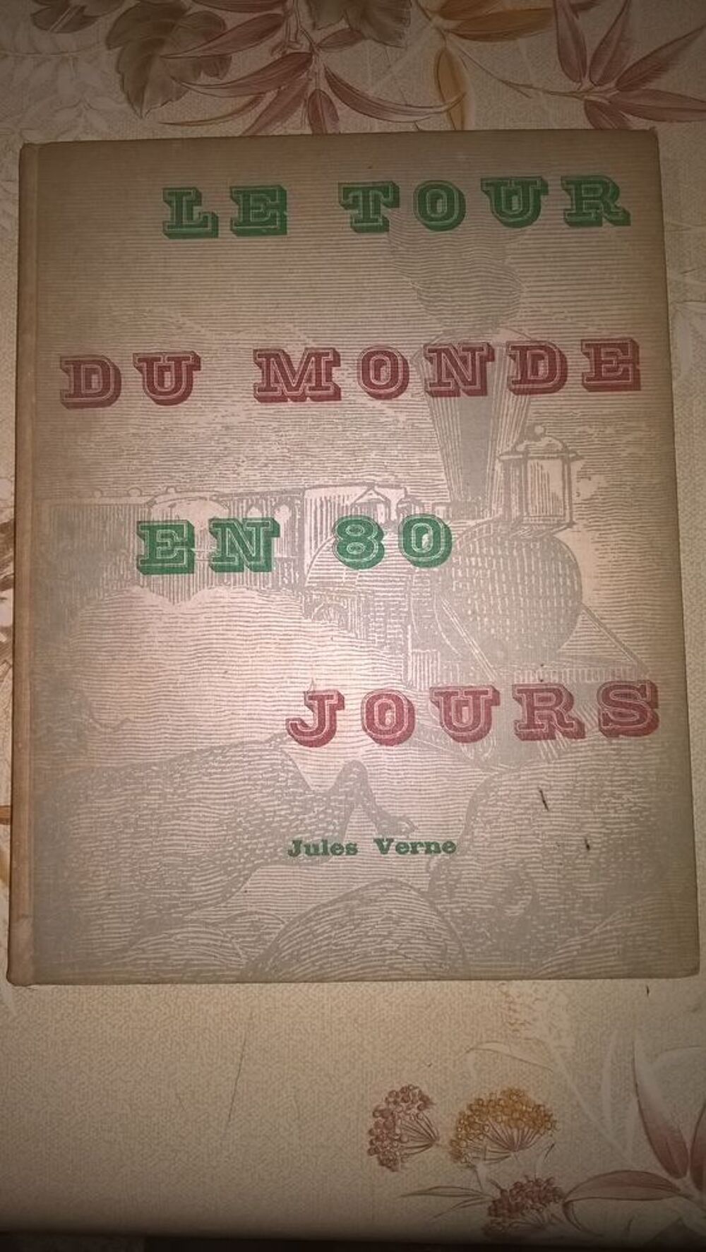 J. VERNE &quot;LE TOUR DU MONDE EN 80 JOURS&quot; 1957. Livres et BD