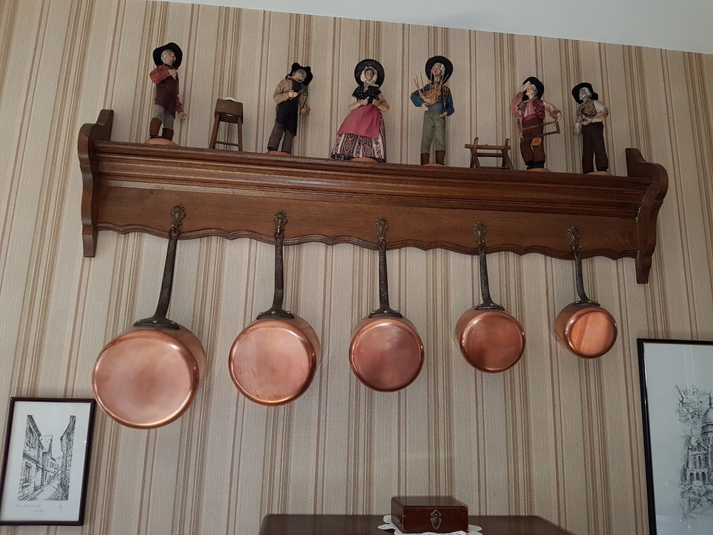 Casseroles cuivre Décoration