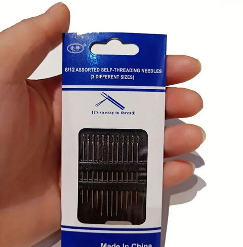 12 aiguilles  coudre de couture simple pratique automatique 2 Aubin (12)