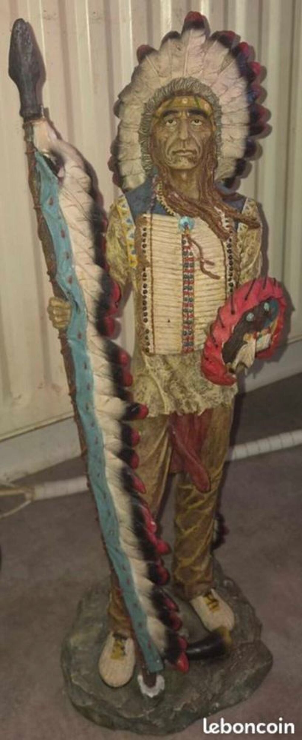Statuette indien de 50cm 