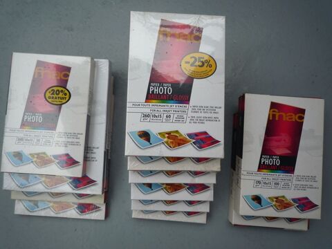 Lot papier photo CANON - FNAC 130 Paris 13 (75)