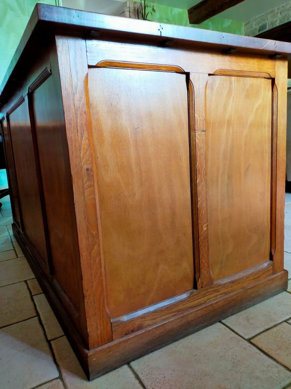 Bureau ch&ecirc;ne massif Meubles