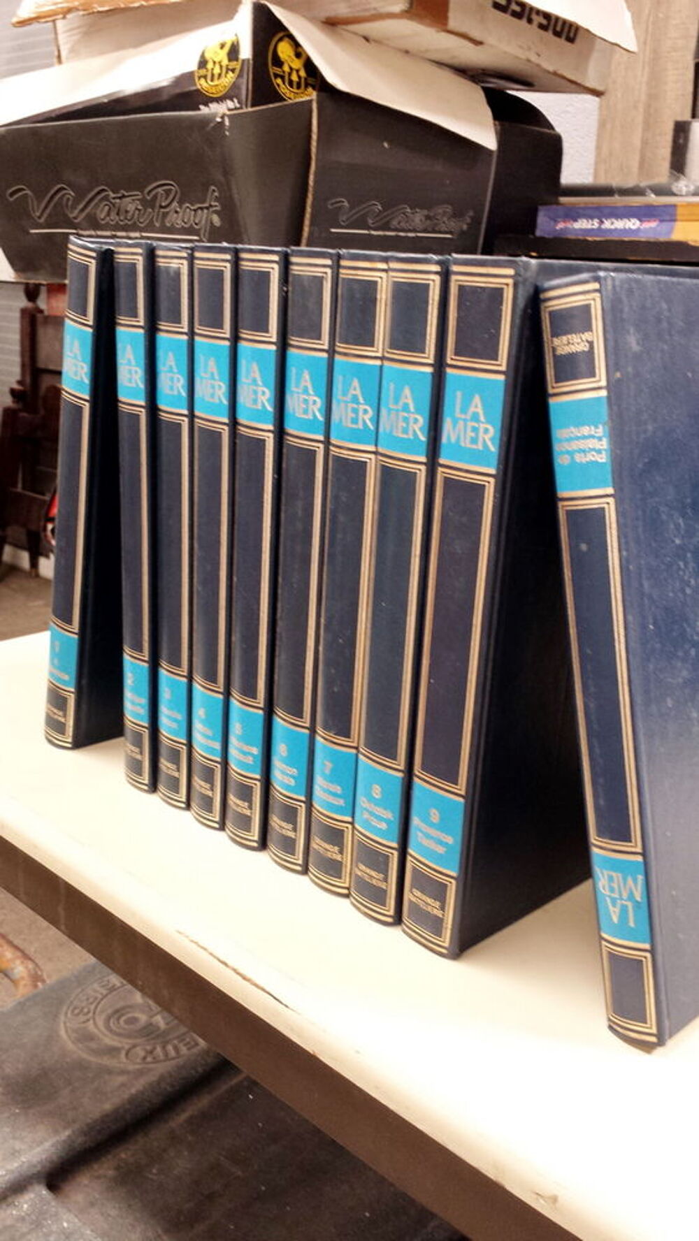 LA MER collection encyclop&eacute;die Alfa en 10 volume + 1 volume Livres et BD