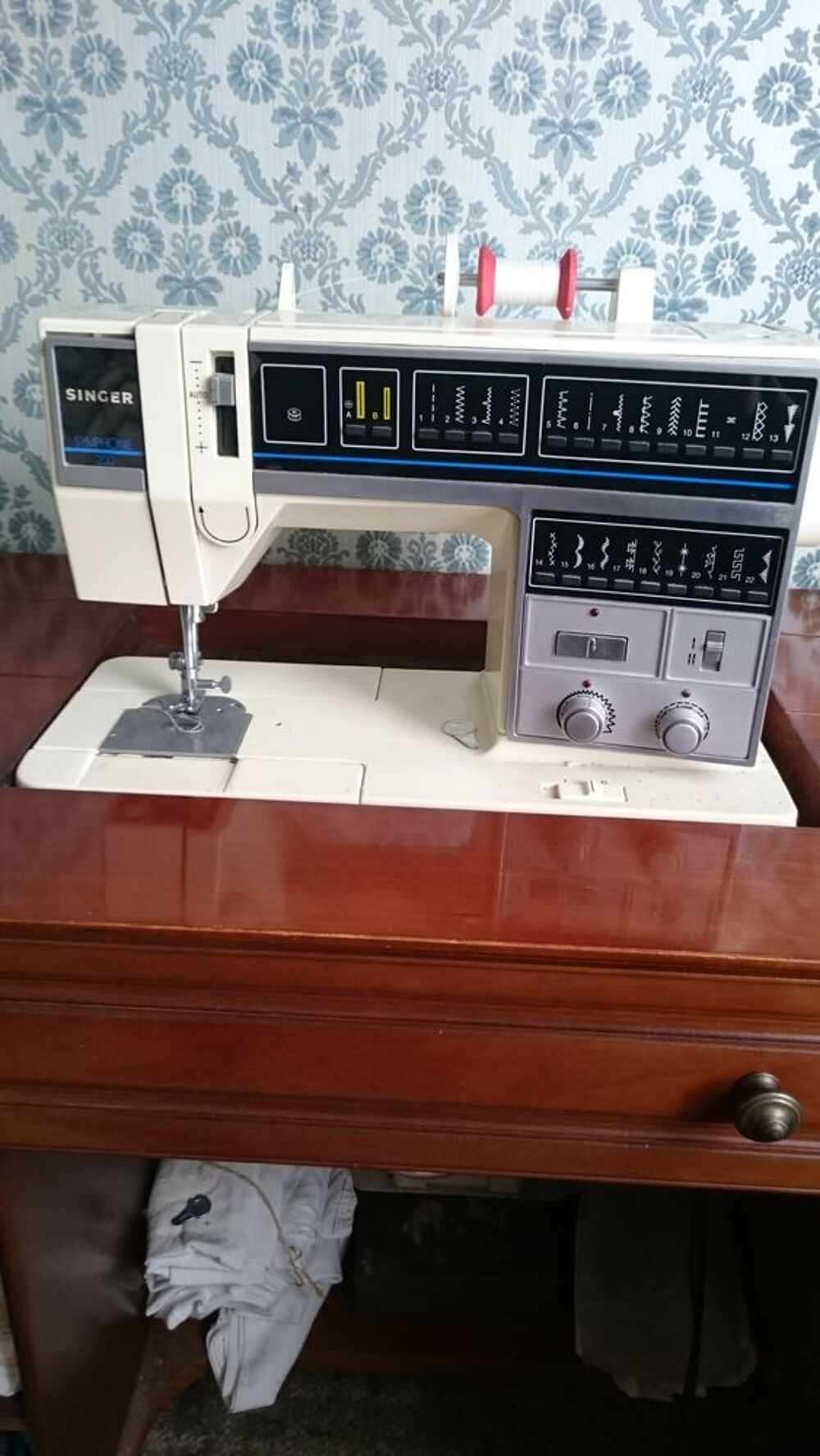 Meuble machine &agrave; coudre encastrable Meubles