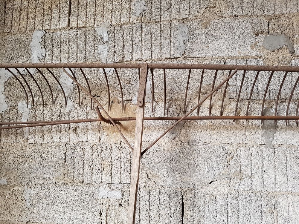Grands R&acirc;teaux Vintage, dents en acier Jardin