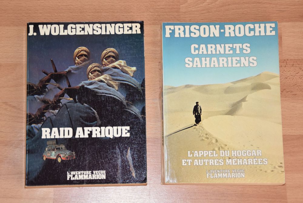 Carnets sahariens.Frison Roche. Et Raid Afrique Livres et BD